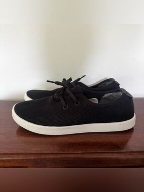 Allbirds Men’s 11 Black Tree Runners Knit Sneakers Casual Comfort Shoes